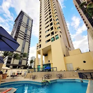 Hotel Flat 10 Andar Costa Mar Acesso Direto